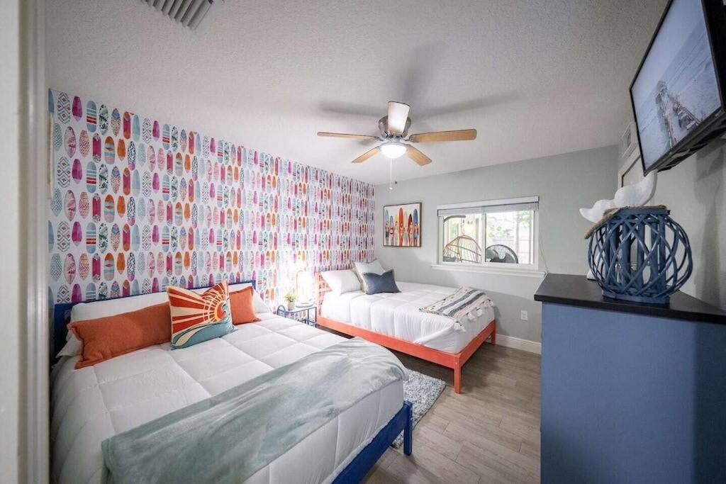 Beach House W/Putting Green/Game Rm/Rooftop Deck Cocoa Beach Esterno foto
